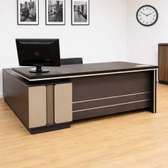 Office Desk; 1.6M Obsidian Executive Office Desk