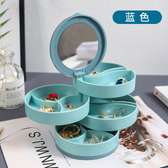 4 layer 360 rotating jewellery storage organizer.