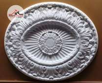 Oval gypsum medallion design in Nairobi Kenya