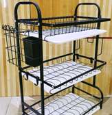 Three tier dish rack