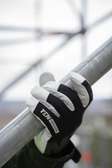 chrome leather Gloves grey Standard Fit Durable