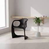 Dining Chair; Vitra Eames Plastic Dining Chair