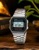 Casio metallic watch.