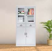 Office Cabinet; 2 Door Office Cabinet With Drawers
