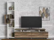TV Stand; Wooden Living Room TV Stand with Storage