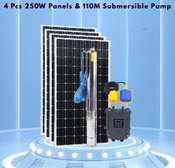Solar Pump Kit 4x250W Panels 110m Submersible