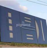 Modern heavy steels sliding Gates