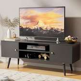 Modern  TV Stand with Cabinets & Shelves
