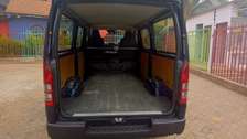 Toyota Hiace black color fully loaded 2020 model.