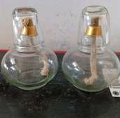 Spirit lamp glass