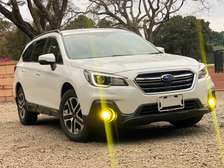 Subaru outback 2019 model Silver color fully loaded.