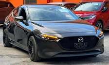 Mazda 3 Hatchback Black Sporty Efficient Ride 2019
