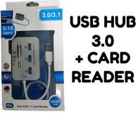 Usb Hub 3.0/3.1 + 5/10 Gbps Card Reader