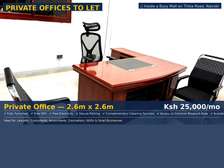 Private Office to Let – Thika Road Mall