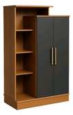 Stylish Storage Cabinet Wood Finish