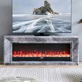 50-Inch Modern LED Electric Fireplace Heater