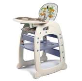 Convertable high feeding chair