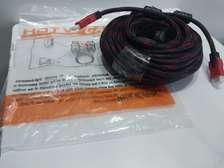 15 Meters Hdmi To Hdmi Cable - Red & black