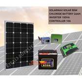 Solarmax Solar Fullkit 50w With Chloride Wet Battery
