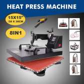 8 in 1 Heat Press Machine Digital Transfer Sublimation