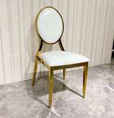 Luxury-Golden Stainless steel Home Comfort Dining Chair