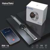 HainoTeko Stainless Steel men's fitness Tracker Smart watch