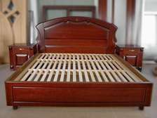 King Size Beds with Side Drawers and Dressing Table