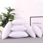 Fibre throw pillow cushion