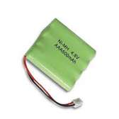 4.8V AA 2500mAh Rechargeable battery