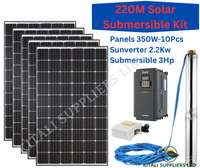220m solar submersible pump kit with 2.2kw sunverter