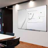 whiteboard 8*4 fts wall mounted