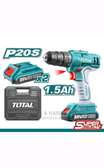 Lithium Ion Cordless Drill 20v WITH 2 Battery