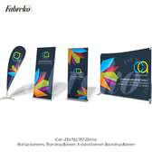 Backdrop Banner, X-stand Banner, Roll-up Banner Printing