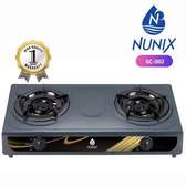 Nunix Two Burners+6KG Regulator+Pipe+clip