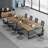 Conference table: 12-seater conference wooden table