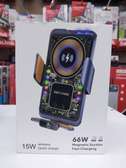 15w Car Phone Holder Wireless Charger Auto Car Mount