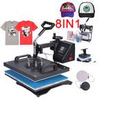 Heat Press Machine 8 in 1 Combo Sublimation Machine