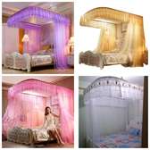 Two stand rail mosquito net