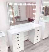 Classy Drawered lights fitted dressing mirrors