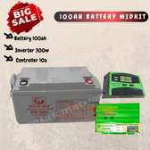 Big Sale Solar Battery 100ah Midkit