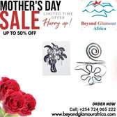 ladies silver brooch and a silver tone armlet combo