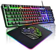 Gaming Keyboard With Rainbow Back Light