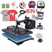 Heat Transfer Machine Sublimation Advanced New 8 In 1