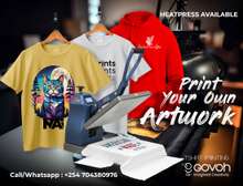 printing services and printed hoodies and t shirts