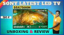 55 inch sony 55X7575K android 4k tv