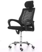 Office chair with rotatable headrest D11S