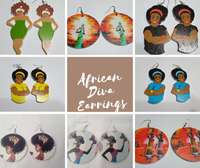 African Diva Earrings