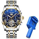tourbillon watch, fashionable men's mechanical watch