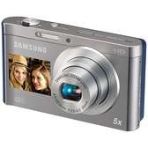 Samsung DV300F Digital DualView Camera (Silver / Blue)