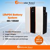 48v 100Ah LifeP04 Battery System
